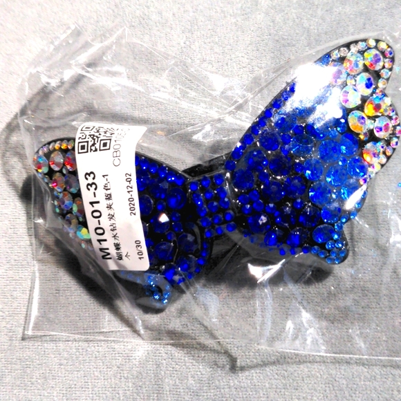 Hair Real Rhinestone clip, brand new, plastic. - Picture 2 of 7